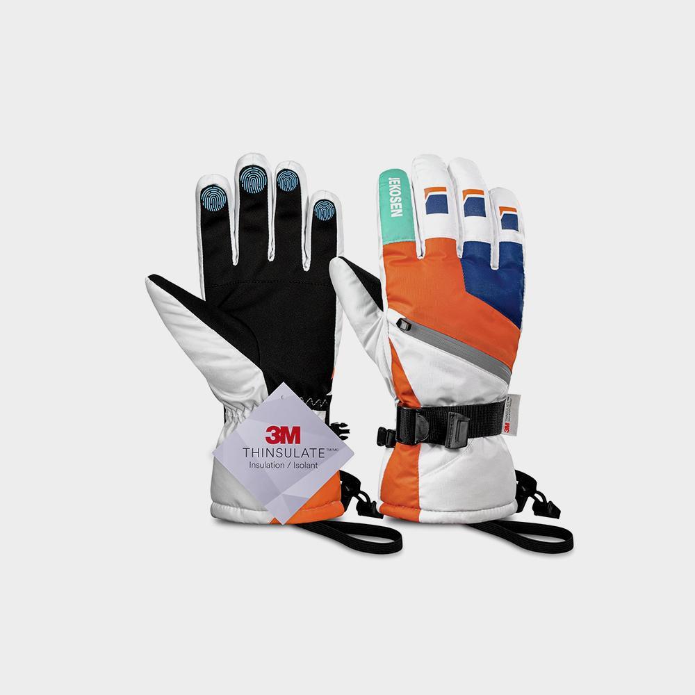 JEKOSEN Ski Gloves Waterproof Touchscreen Snowboard Gloves Winter Keep Warm Gloves - Image 4