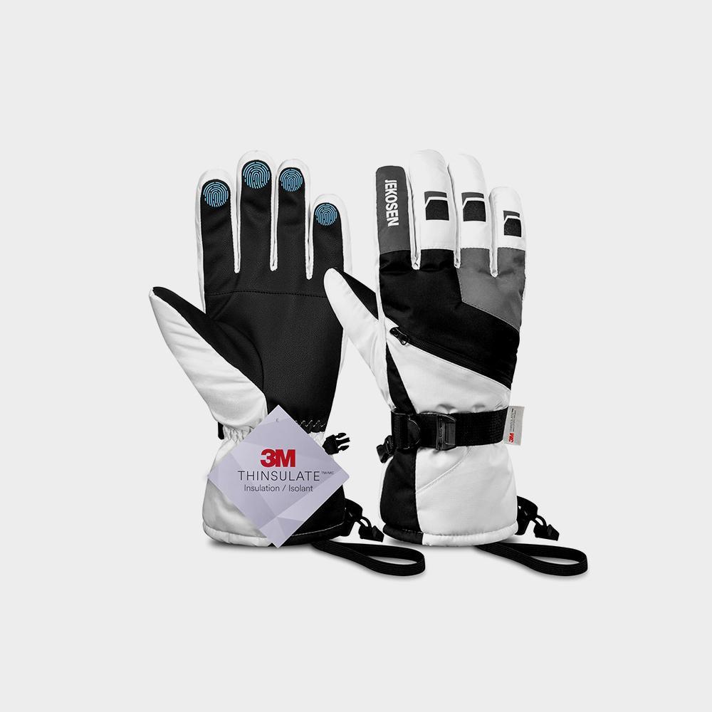 JEKOSEN Ski Gloves Waterproof Touchscreen Snowboard Gloves Winter Keep Warm Gloves - Image 2