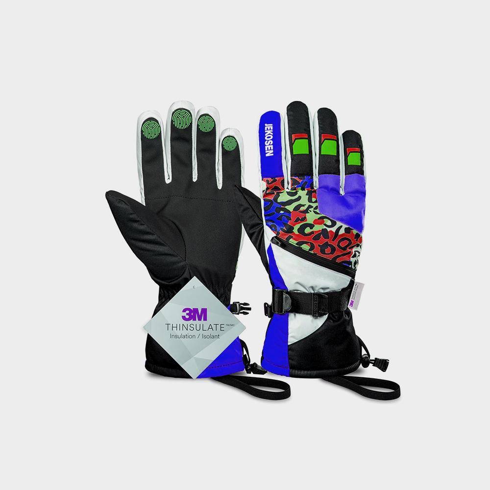 JEKOSEN Ski Gloves Waterproof Touchscreen Snowboard Gloves Winter Keep Warm Gloves - Image 3