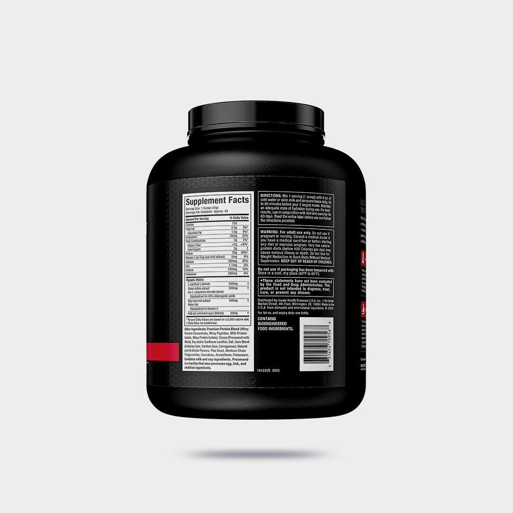 Nitro Tech, Ripped, Ultimate Protein Weight Loss Formula, Chocolate Fudge Brownie - Image 3